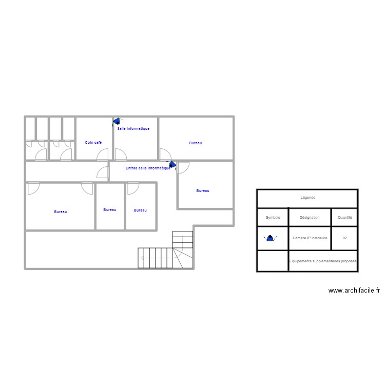  BONA MEZA V2. Plan de 15 pièces et 45 m2