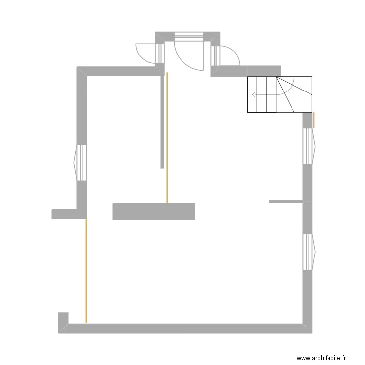 Plan Salon A. Plan de 0 pièce et 0 m2