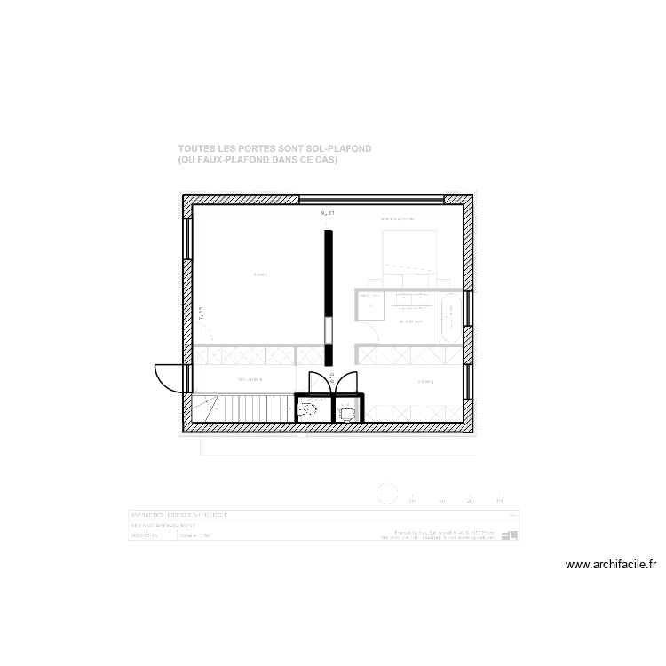 Hospices_rez nuit_base0. Plan de 0 pièce et 0 m2