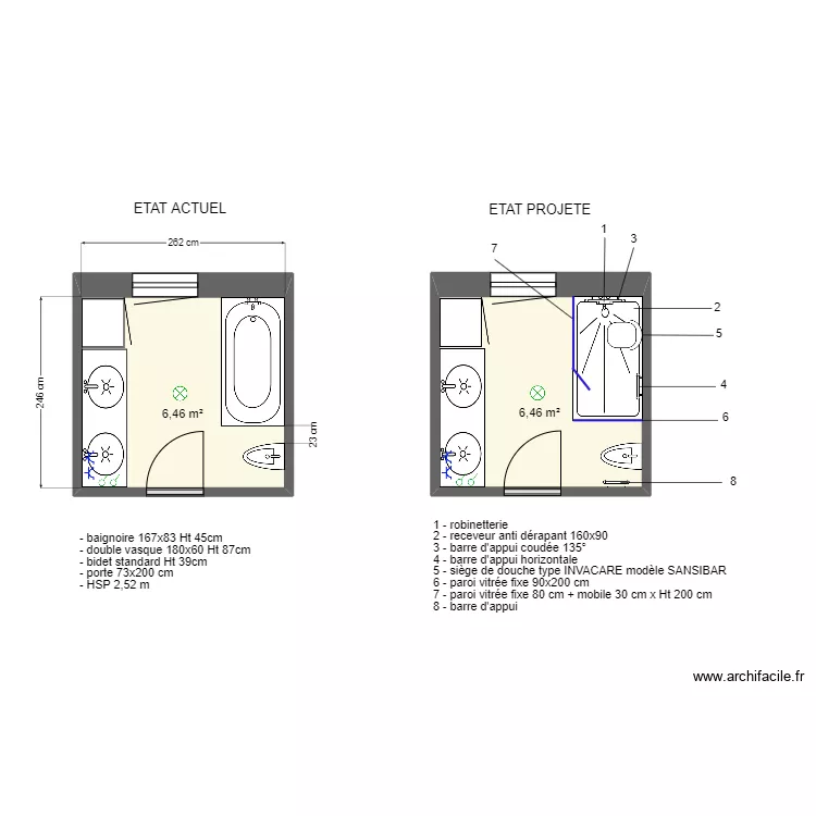 FRANCO ADAPT. Plan de 