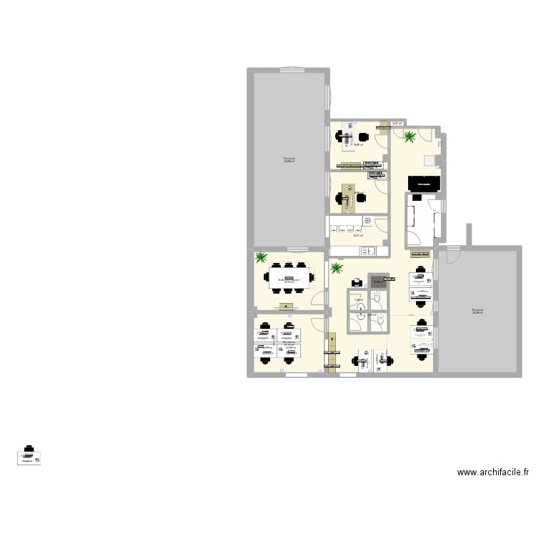 Ayala, 13 1º Izq. Propuesta 2025c. Plan de 12 pièces et 198 m2