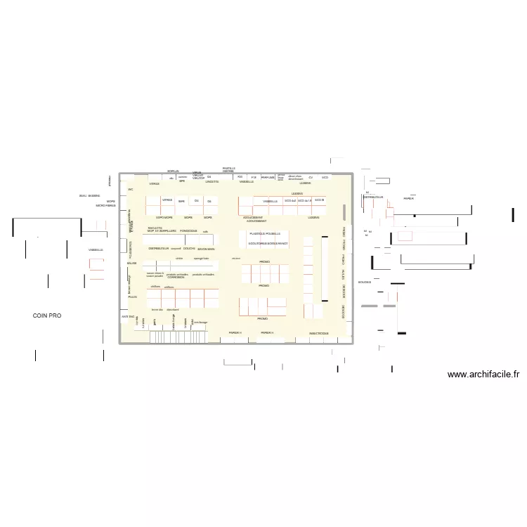 MAG 10 V2. Plan de 1  et 281 m²