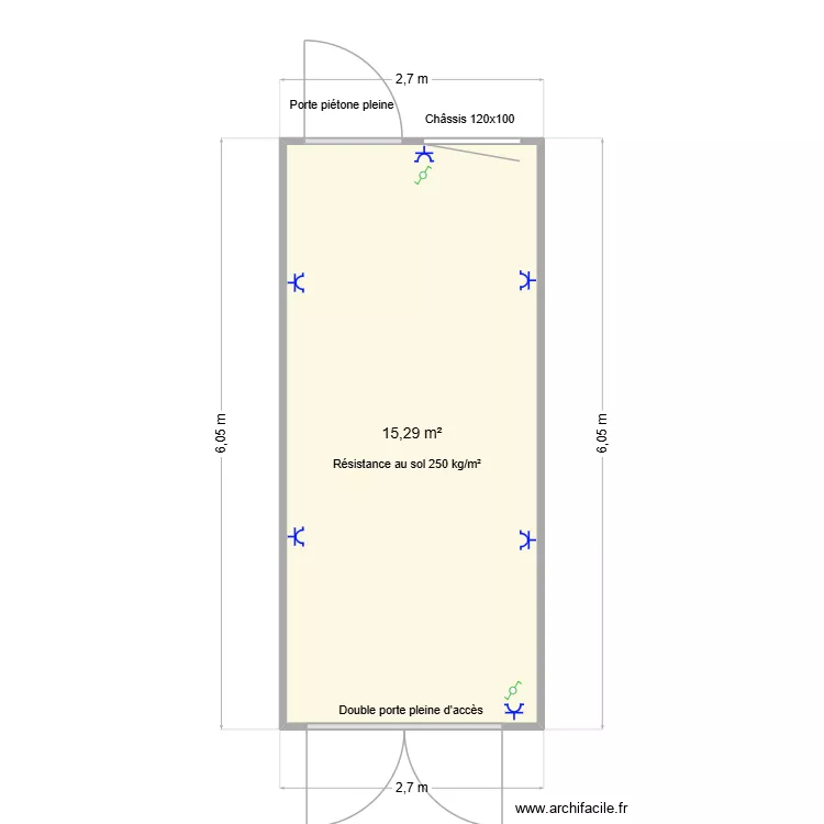 Mick Candle. Plan de 1 et 15 m² Mick Candle. Plan de 1 et 15 m²