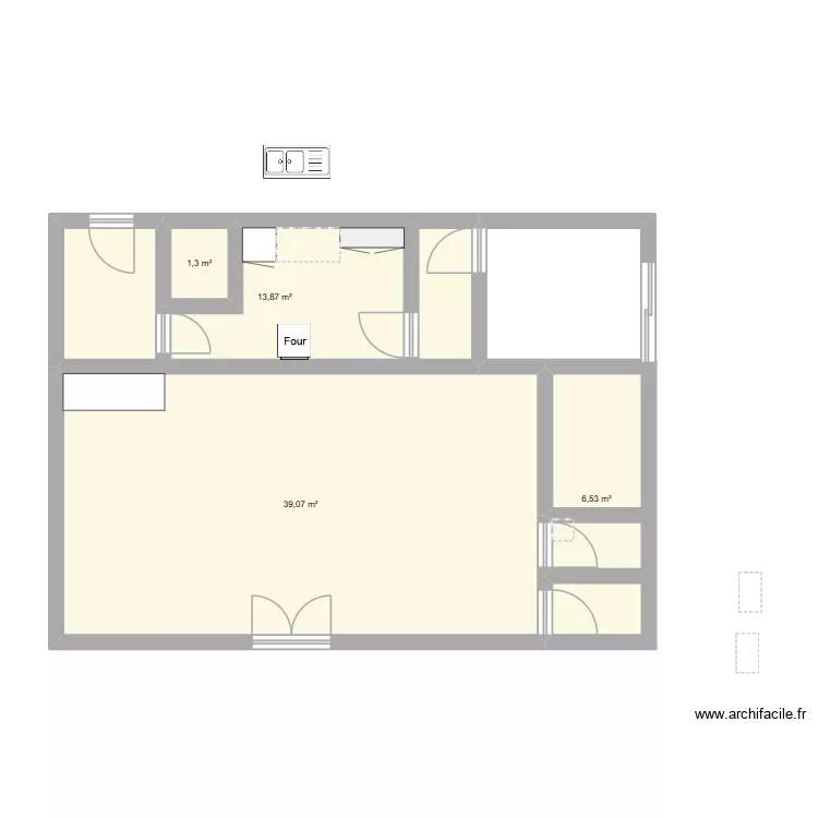 dossier pro. Plan de 4 et 61 m² dossier pro. Plan de 4 et 61 m²