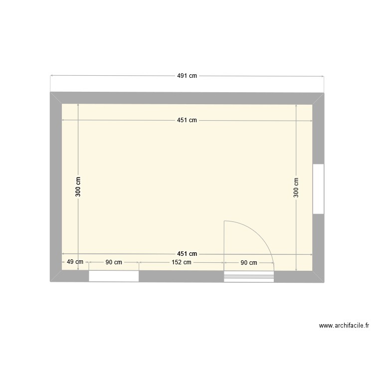 Abri jardin. Plan de 0 pièce et 0 m2