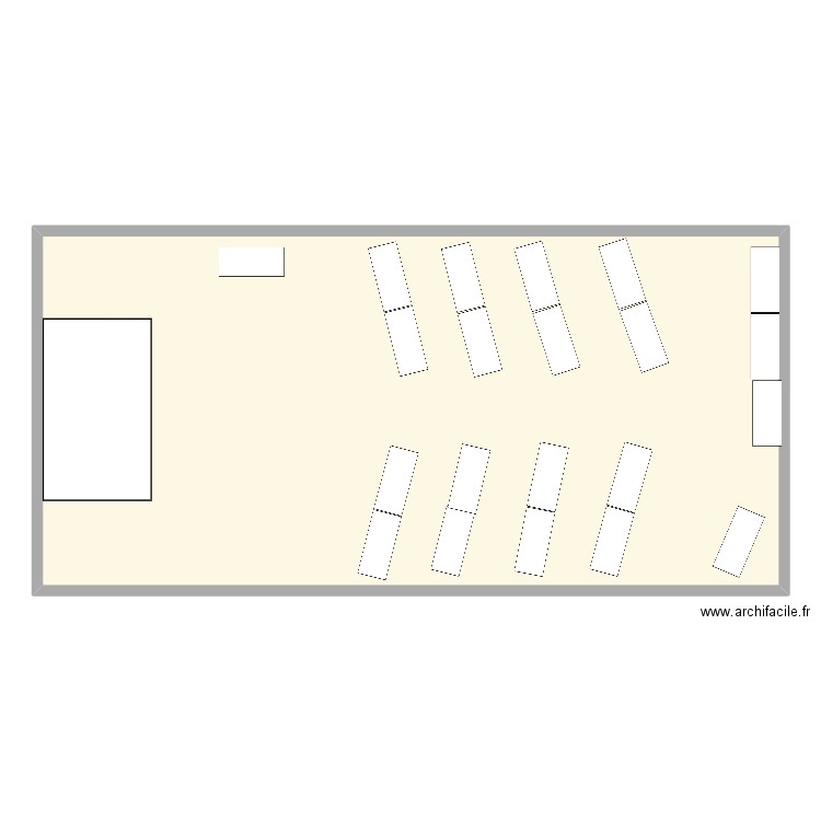 salle st ouen 2. Plan de 0 pièce et 0 m2
