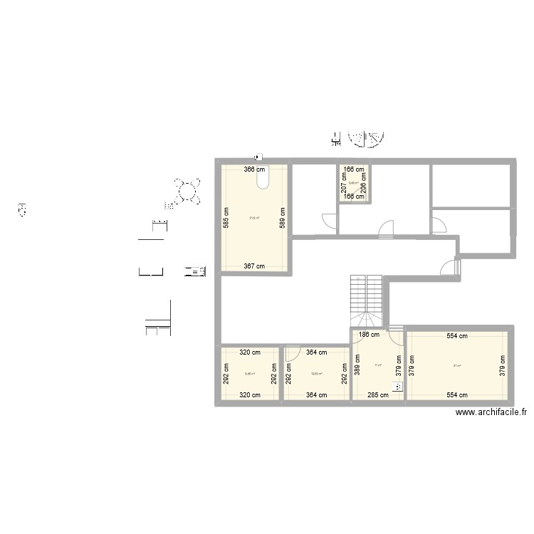 Jacqueville. Plan de 0 pièce et 0 m2