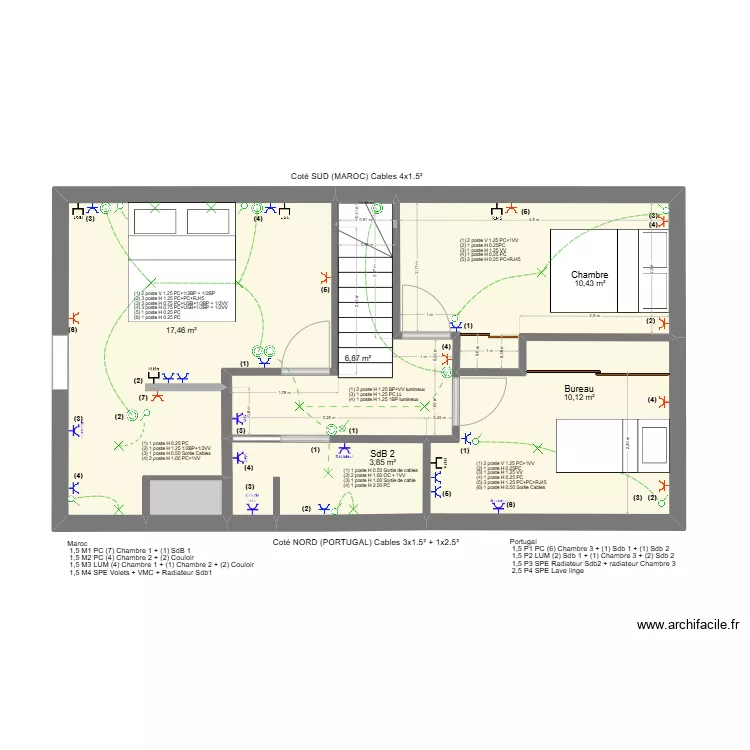 PAM etage elec Detail 4. Plan de PAM etage elec Detail 4. Plan de