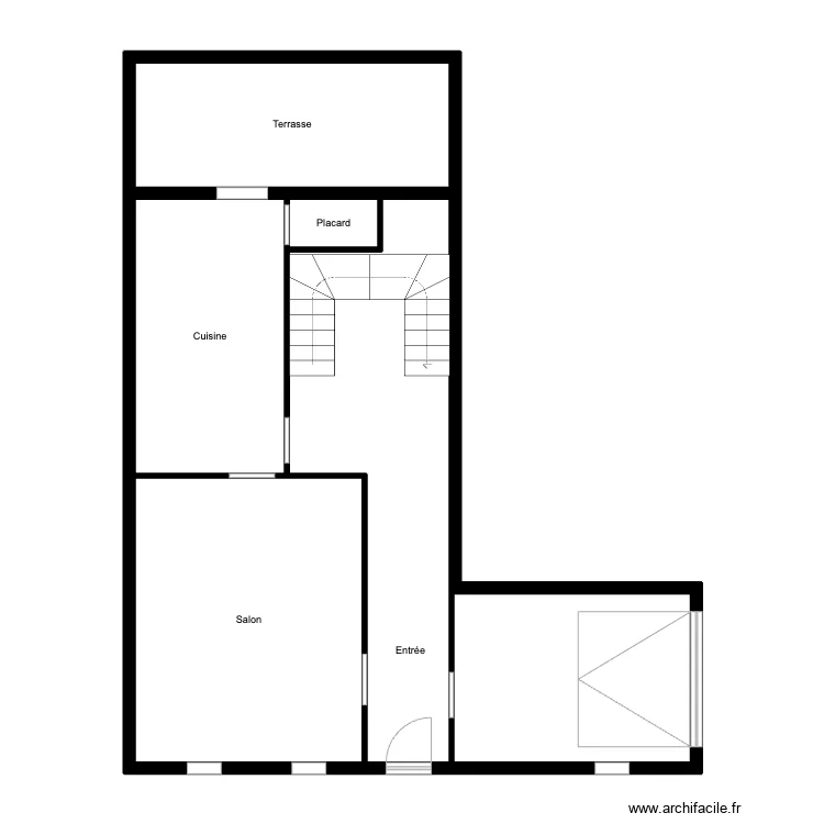 CHARRASSE RDC. Plan de 