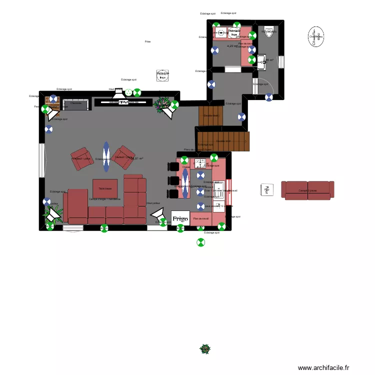 nounou rdc. Plan de nounou rdc. Plan de