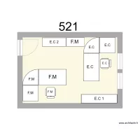 Bureau R 521 - F.MONGELLA - E.CRANSARD