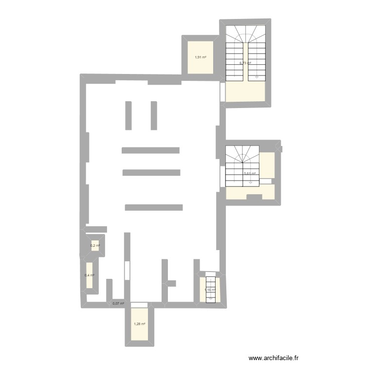 plan monoprix. Plan de 0 pièce et 0 m2