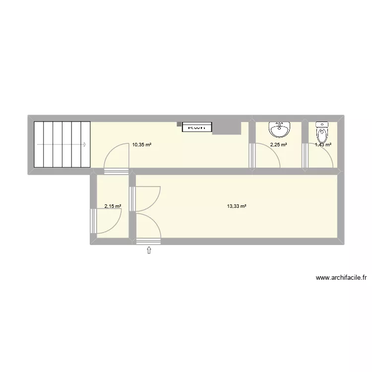 FLit2. Plan de 5  et 30 m²