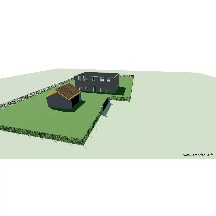 Closiere. Plan de 3 Pièces et 252 m² Closiere. Plan de 3 Pièces et 252 m²