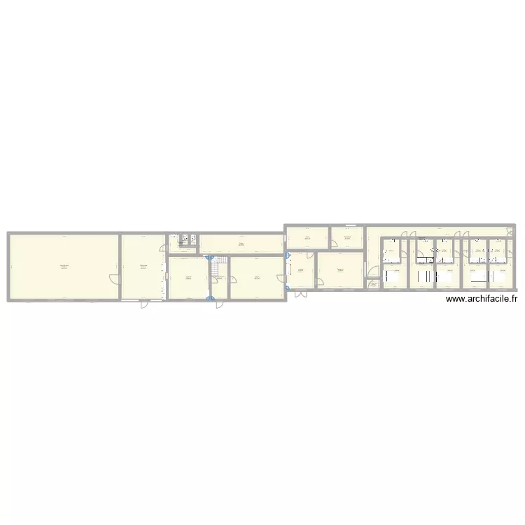 Les 3 saules. Plan de 