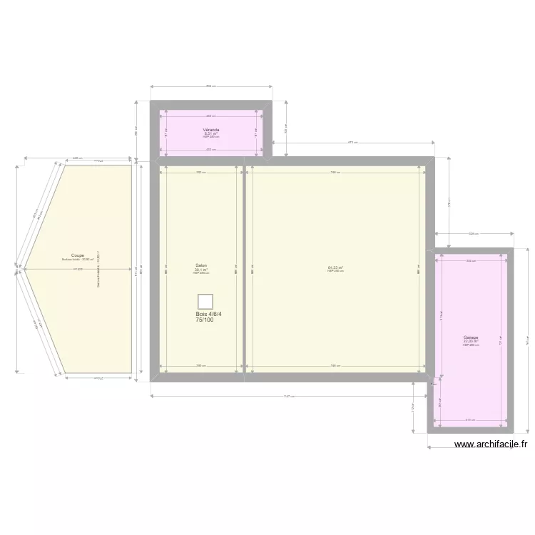 ML24012580  DANJOU. Plan de 