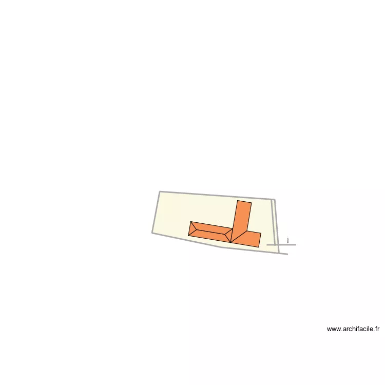 TARE PLAN DE MASSE. Plan de 1  et 1011 m²