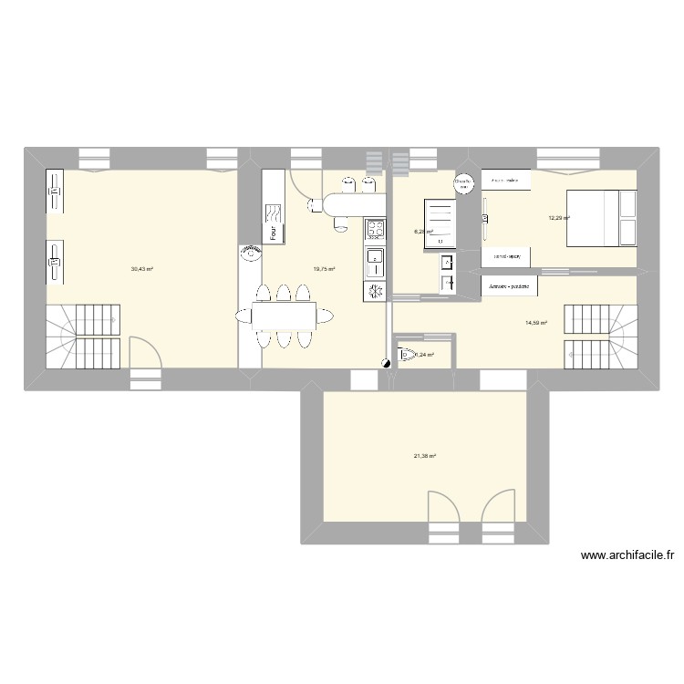 maison Todu. Plan de 0 pièce et 0 m2