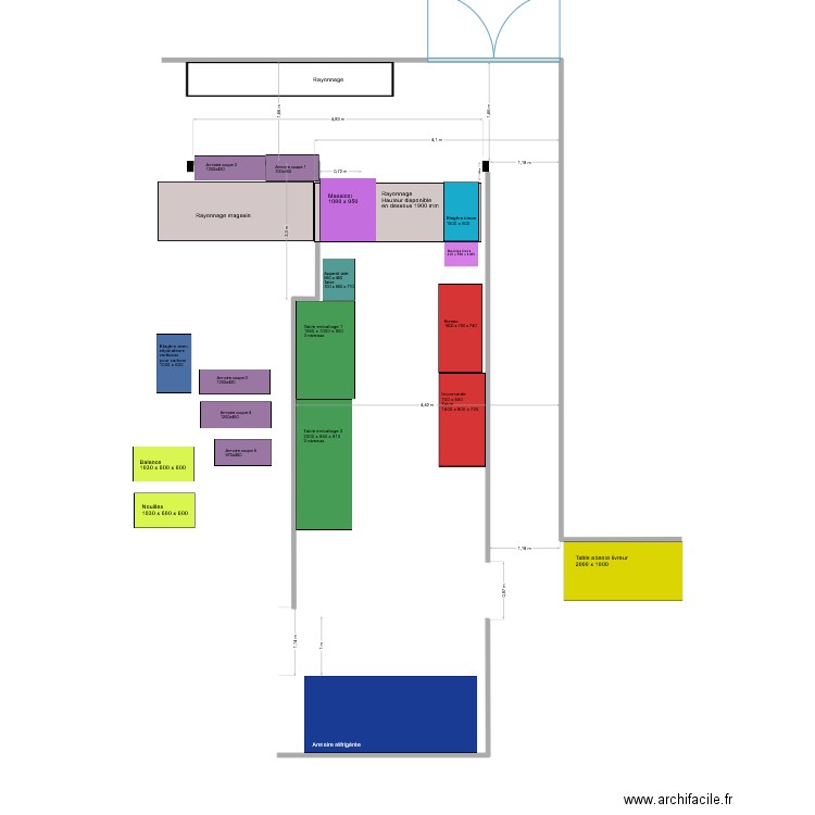 Agencement expédition juin 2025 version 5. Plan de 0 pièce et 0 m2