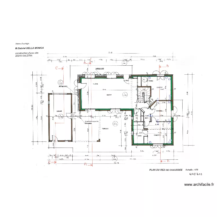 &eacute;lectricit&eacute;. Plan de 