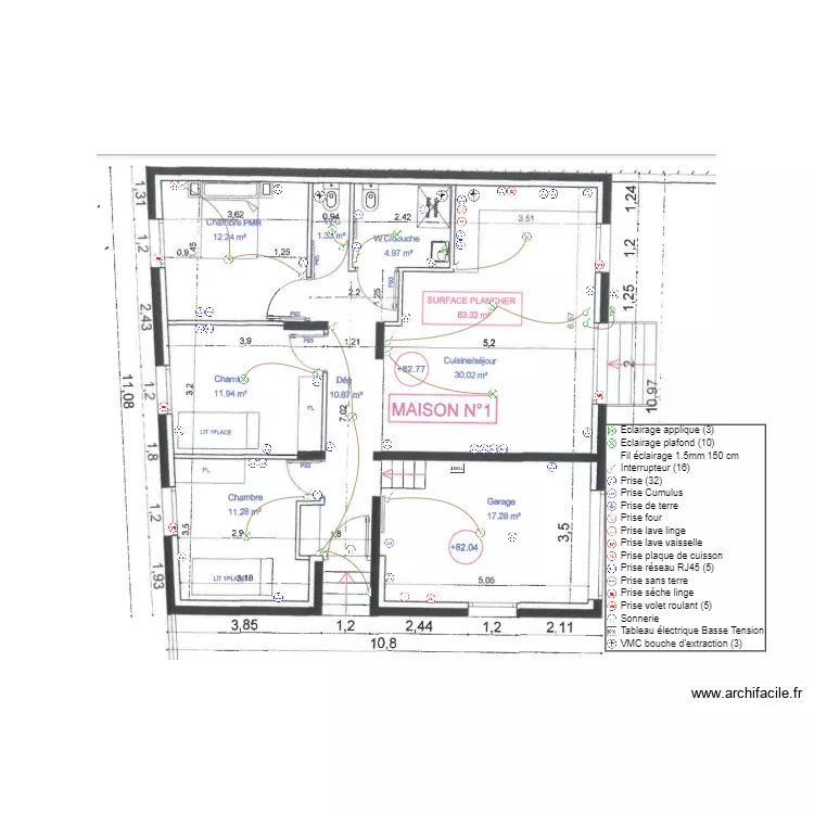 TABARAKA MAISON 1. Plan de 