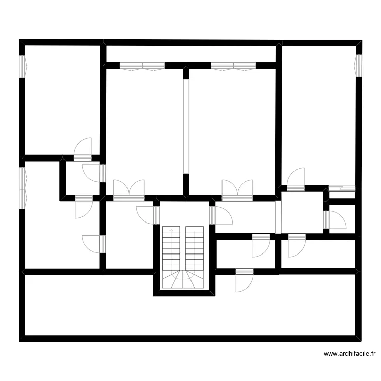 Apt R+2 Castel. Plan de 