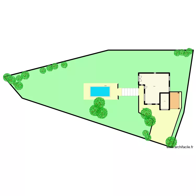 BREDAT TELLIER. Plan de 