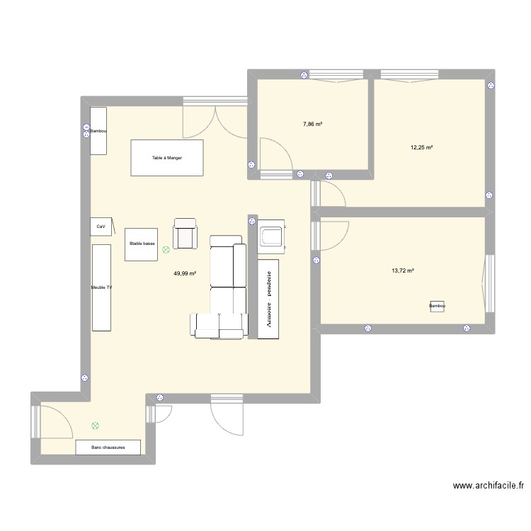 Chailly 44. Plan de 0 pièce et 0 m2