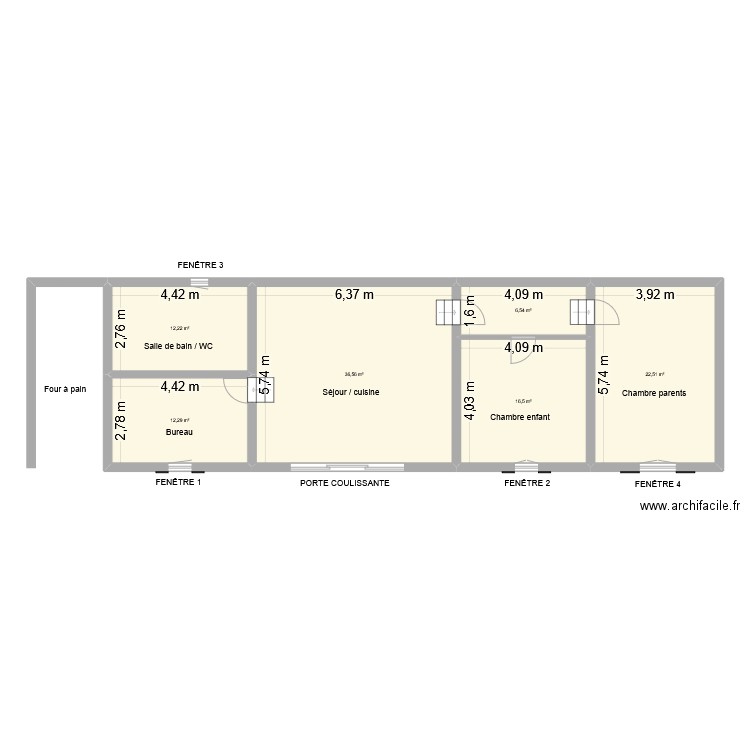 Beleymas 2. Plan de 10 pièces et 216 m2