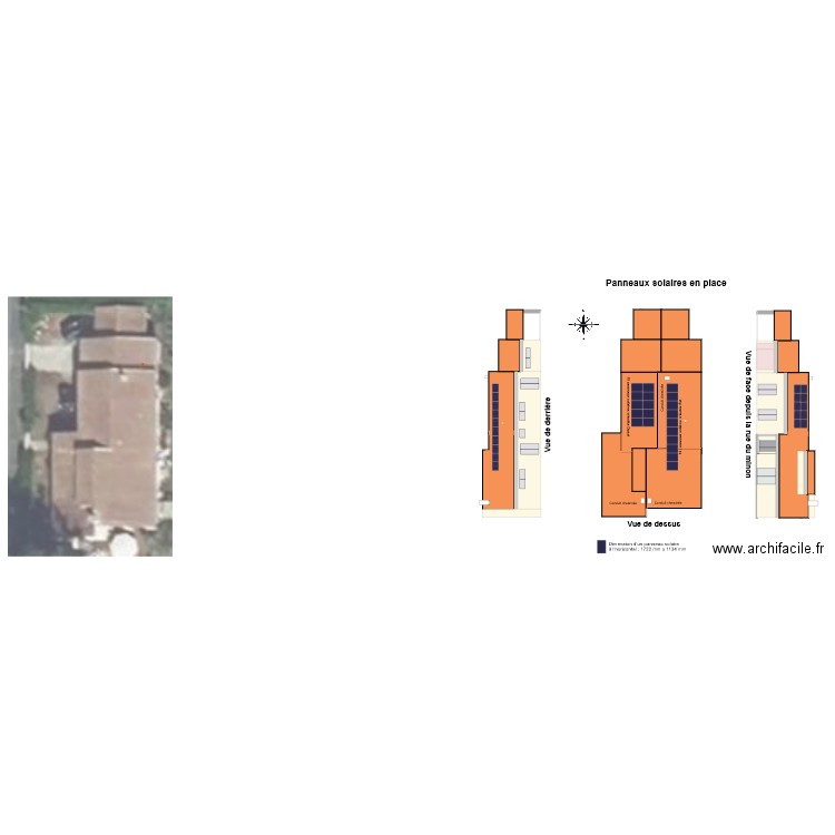 coupe maison. Plan de 0 pièce et 0 m2