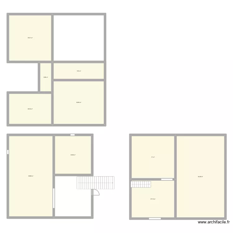 maison. Plan de 10 pièces et 319 m²