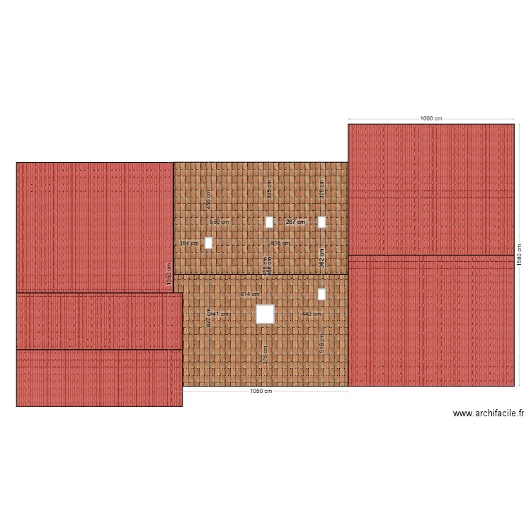 Velux toiture. Plan de 0 pièce et 0 m2