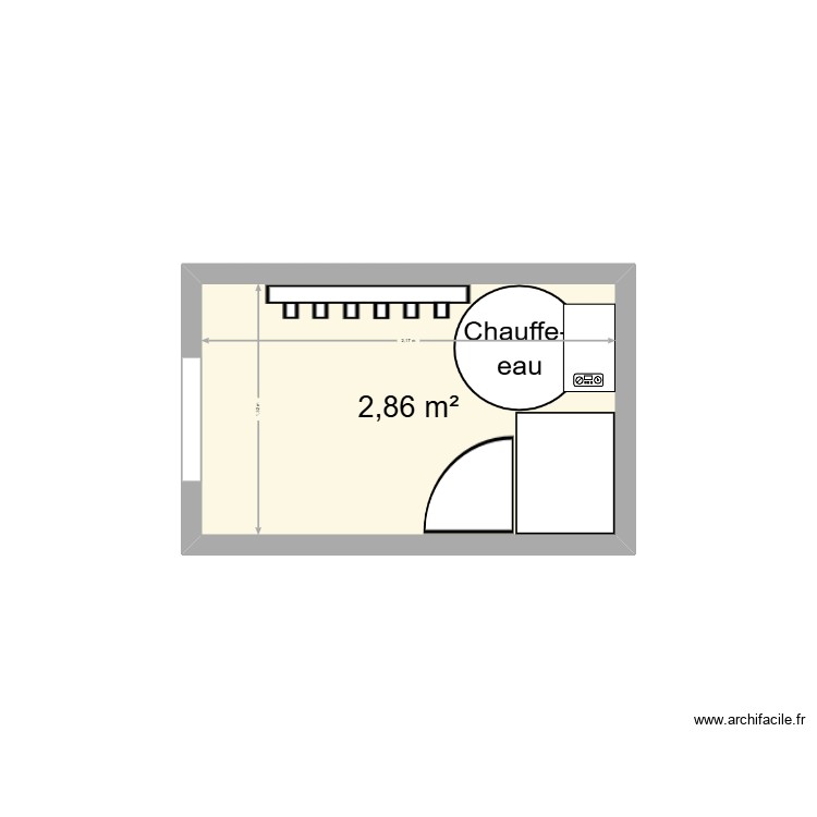 Spiżarnia. Plan de 0 pièce et 0 m2