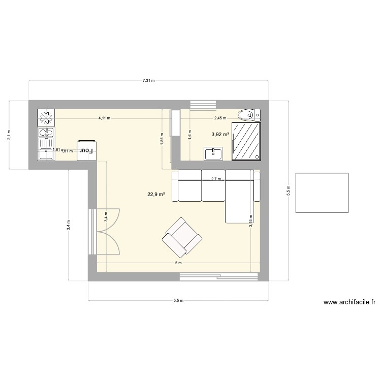 Maison de chasse Sahani. Plan de 0 pièce et 0 m2