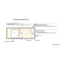 RDC éclairage mur baie vitrée