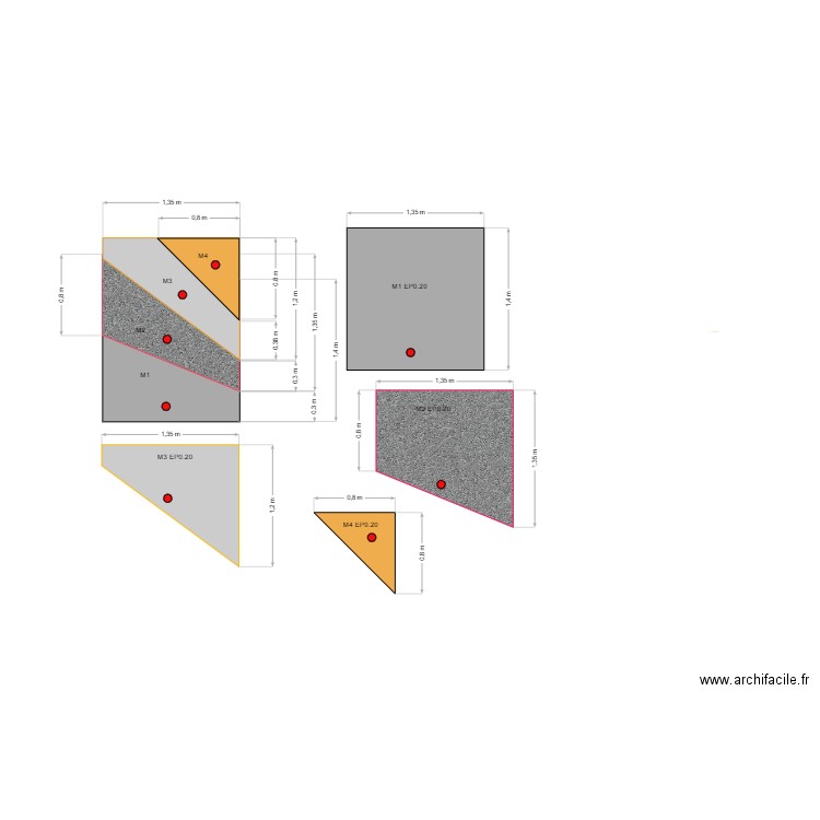 ESCALIER. Plan de 0 pièce et 0 m2