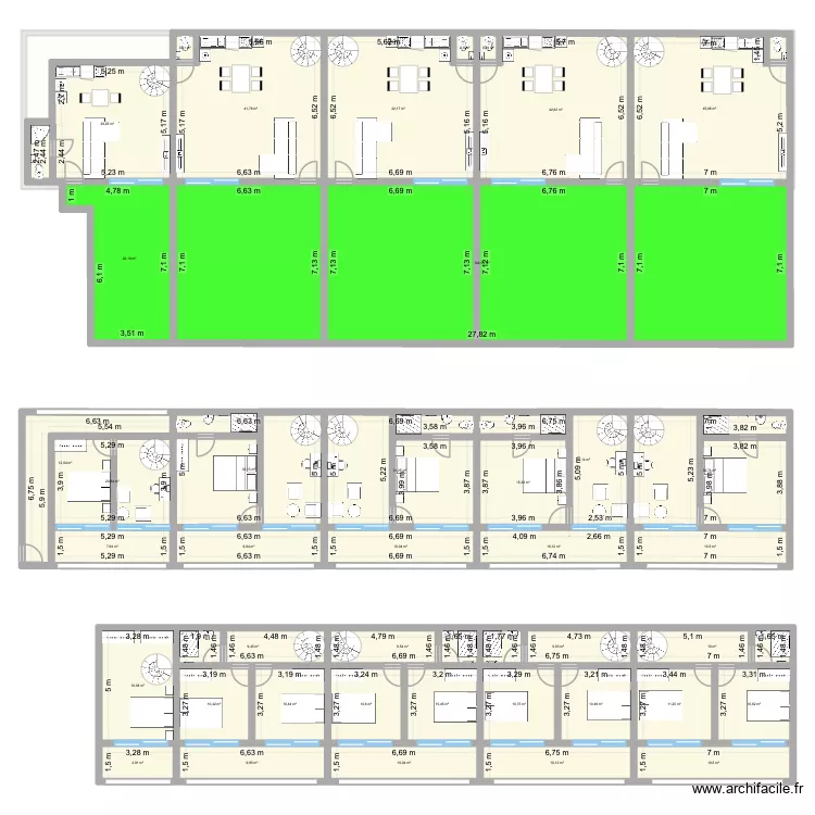 delta 5 maisons rez. Plan de 45 et 1045 m² delta 5 maisons rez. Plan de 45 et 1045 m²