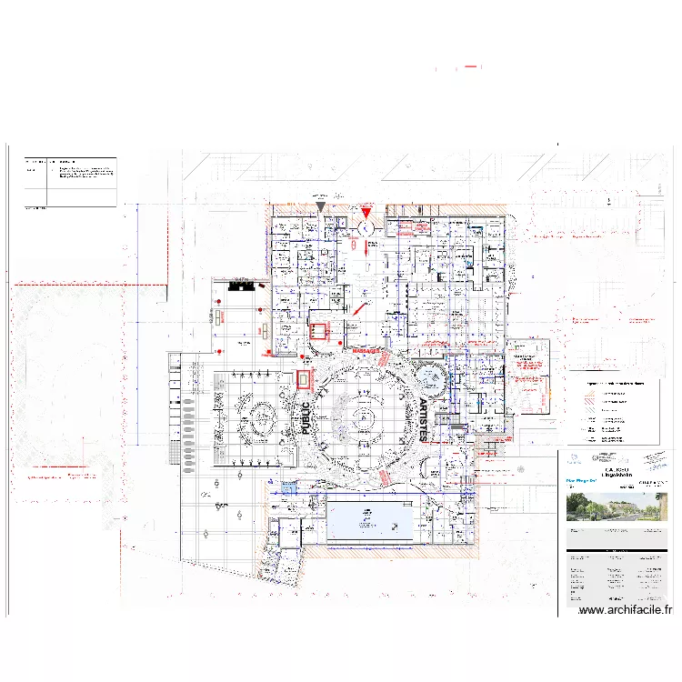 Calic&eacute;o. Plan de 