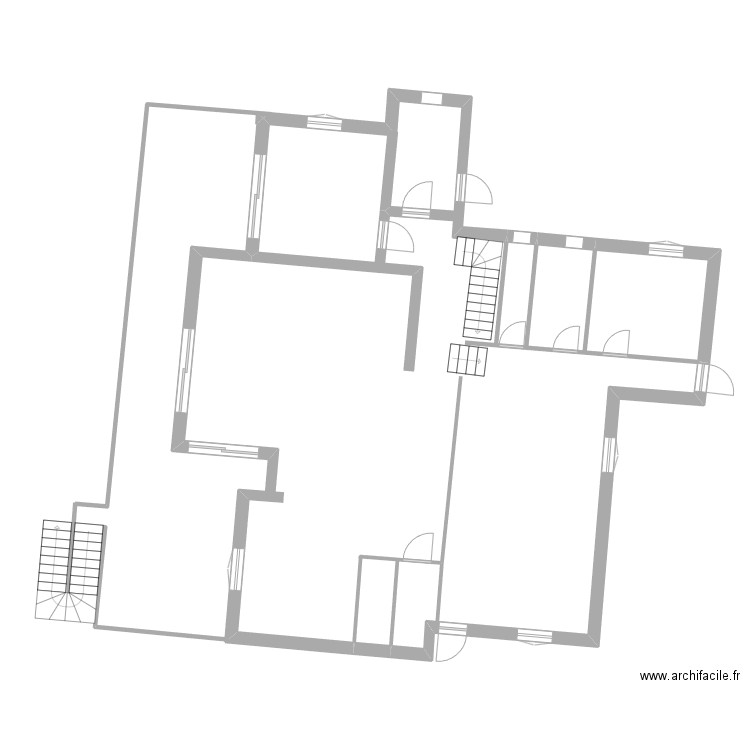 Faus Projet R+1. Plan de 0 pièce et 0 m2