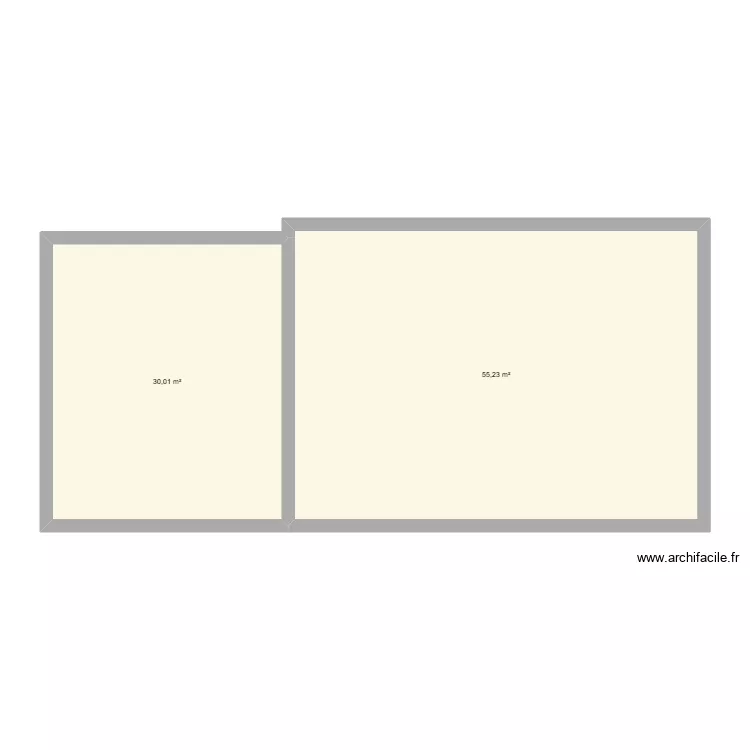 BASE. Plan de 2  et 85 m²