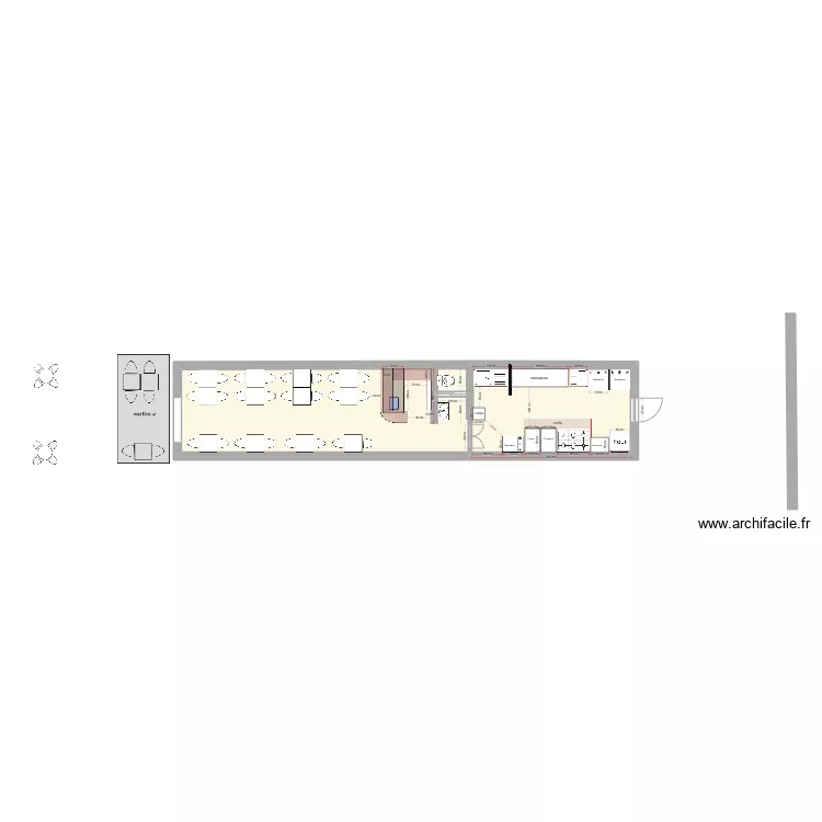 Restau Demi - Bar - v10. Plan de 