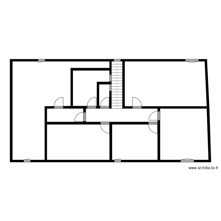 HOURT. Plan de 20 pièces et 291 m2