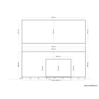 Vue coupe fa&ccedil;ade avant WWM02.25