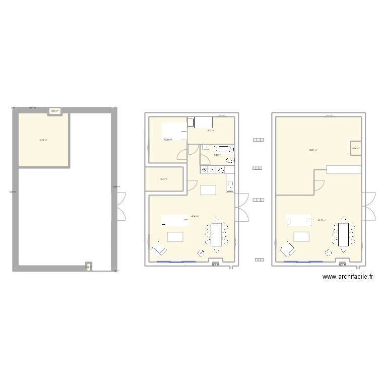 MEOLANS 3bis. Plan de 18 pièces et 169 m2