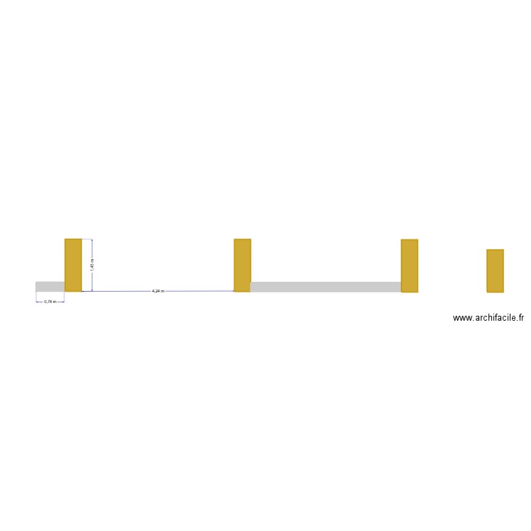 CLOTURE PLAN COUPE. Plan de 0 pièce et 0 m2