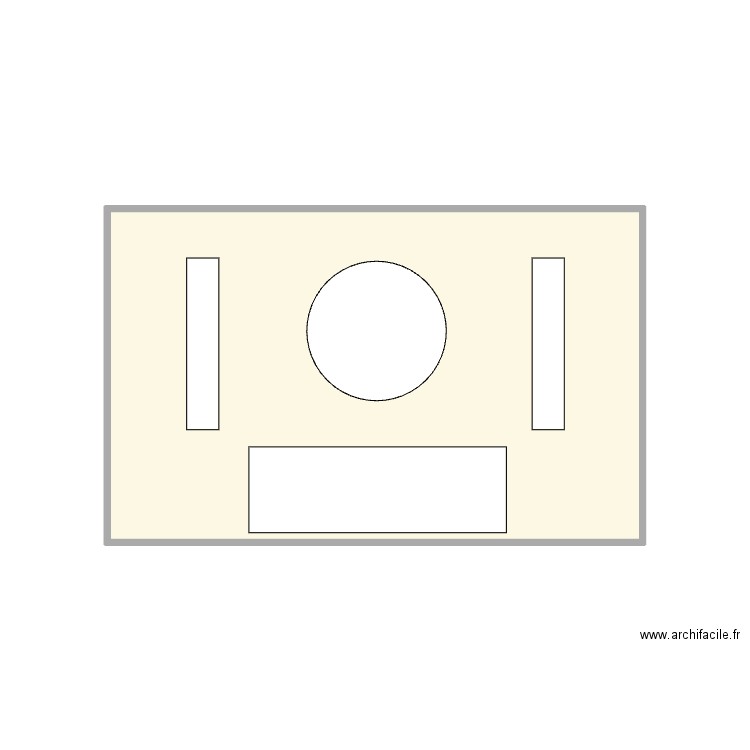VDA -SAM 1. Plan de 1 pièce et 15 m2