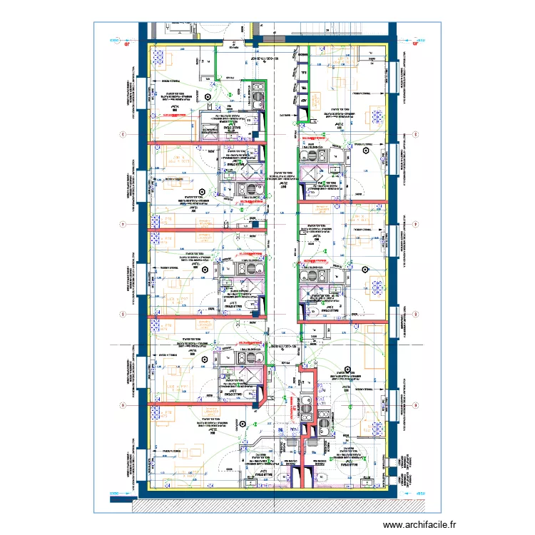 Implantation ELEC RDC LA POSTE indice 2 - 3-10-2024. Plan de 