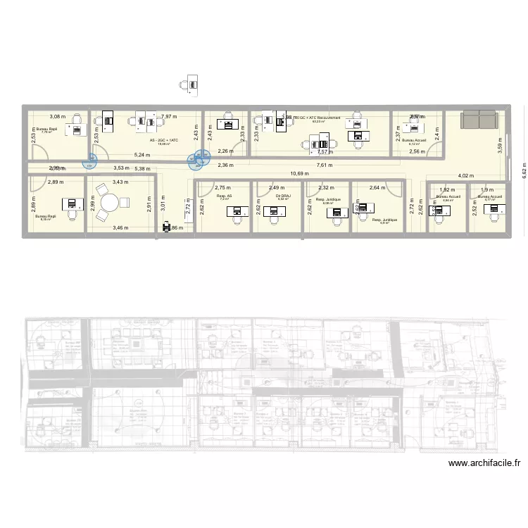 BNC ALMA PRO-2. Plan de 11 Pièces et 148 m²