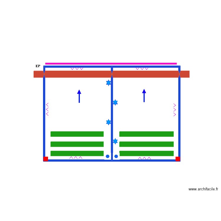 Conceptance 2024. Plan de 4 pièces et 11 m2