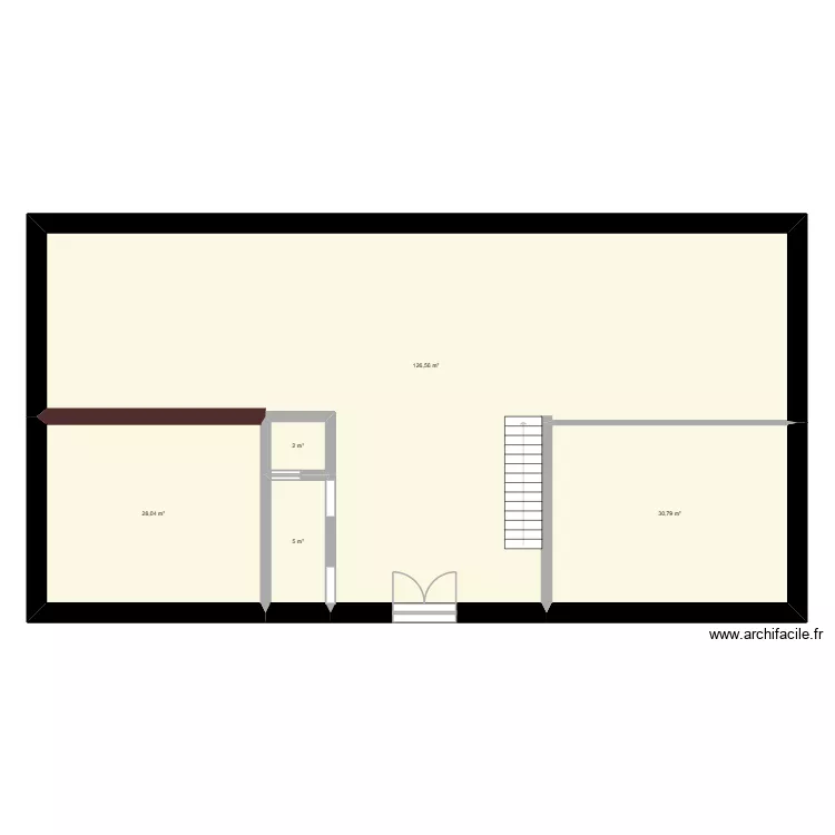 chatpotdepaille. Plan de 5  et 192 m²